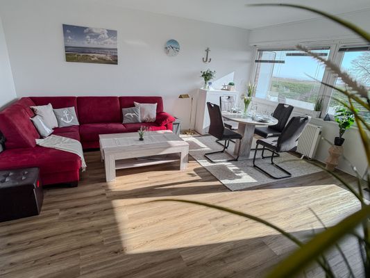 Foto 1 Ferienwohnung Ostfriesland Friesland FeWo Meerblick - Schillig (Objekt 26241) buchen