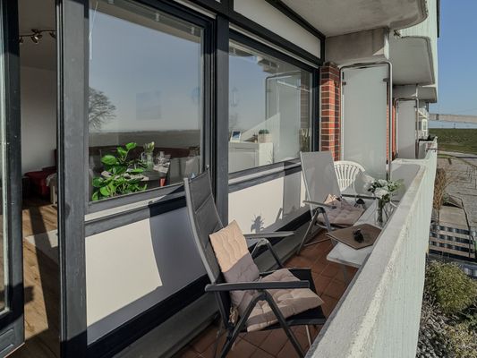 Foto 8 Ferienwohnung Ostfriesland Friesland FeWo Meerblick - Schillig (Objekt 26241) Nordsee