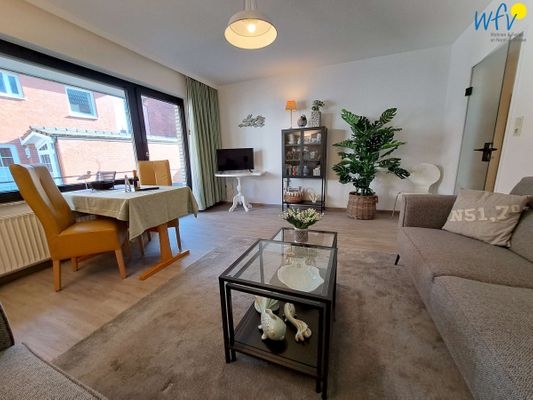 Foto 9 Ferienwohnung Ostfriesland Borkum Haus Bonhuis Ferienwohnung Gartenblick (Objekt 25984) Urlaub