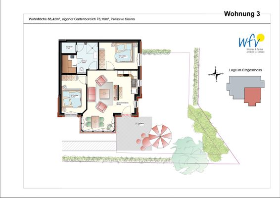 Foto 29 Ferienwohnung Ostfriesland Langeoog Haus Casper Ferienwohnung Strandstuuv (Objekt 75120) Urlaub