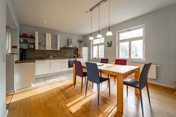 Küche / Küchenzeile, Forsthaus Wegenerskopf, Friedrichsbrunn