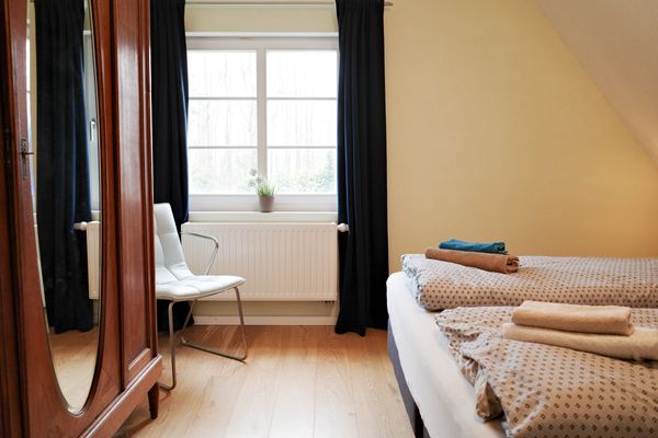 Schlafzimmer, Forsthaus Wegenerskopf, Friedrichsbrunn