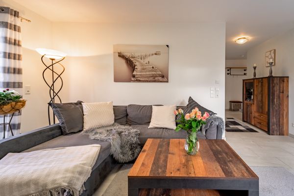 Wohnzimmer, FeWo Linus, Bad Zwischenahn