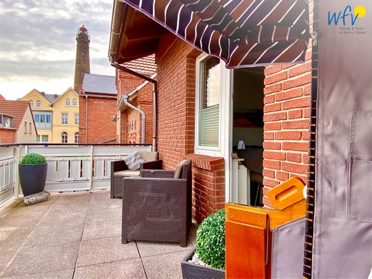 Foto 3 Ferienwohnung Ostfriesland Borkum Haus Delphin Ferienwohnung 2 (Objekt 26696) Nordsee