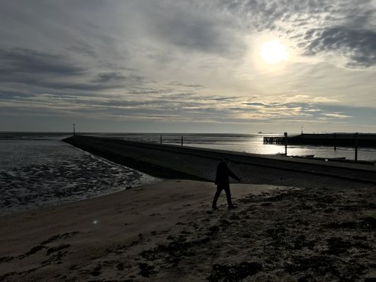 Foto 24 Ferienwohnung Ostfriesland Friesland Tief 12 Strandkieker mit Internet+Strandkorb am Strand (Objekt 26306) Urlaub