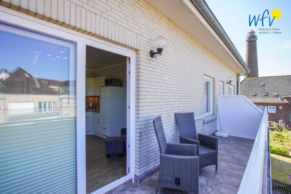 Foto 12 Ferienwohnung Ostfriesland Borkum Apartmenthaus Roberta Ferienwohnung Seehund (Objekt 76968) suchen