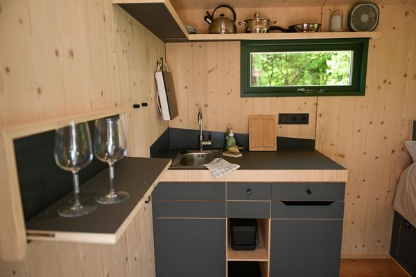 Foto 9 Ferienhaus Ostfriesland Zwischen Elbe und Weser Green Tiny Spot Cuxhaven Wernerwald - Sleep Space1 (Objekt 26728) Urlaub