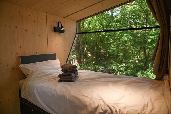 Foto 2 Ferienhaus Ostfriesland Zwischen Elbe und Weser Green Tiny Spot Cuxhaven Wernerwald - Sleep Space1 (Objekt 26728) suchen