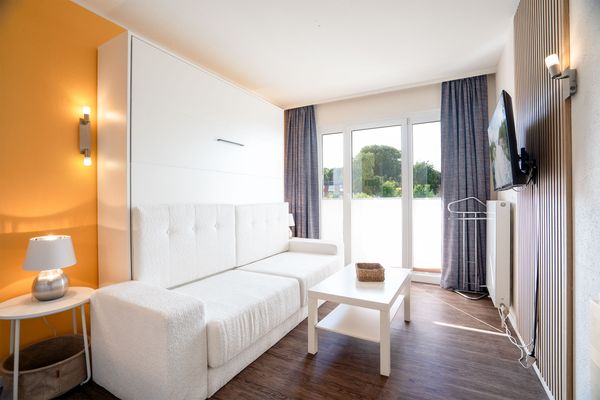 Beach Apartment 18 mit Gemeinschaftssauna und Grillplatz