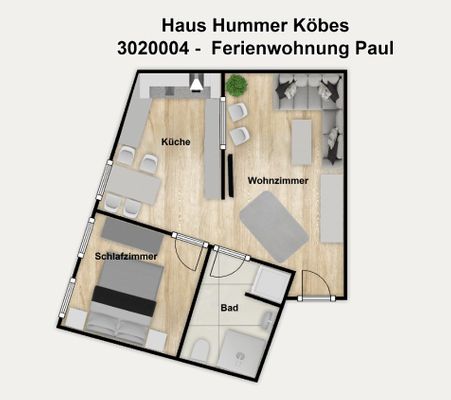 Foto 21 Ferienwohnung Ostfriesland Juist Haus Hummer Köbes Ferienwohnung Paul (Objekt 78964) buchen