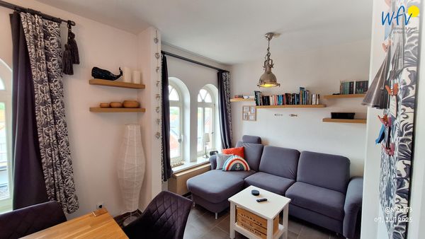 Foto 1 Ferienwohnung Ostfriesland Borkum Haus Mövennest Ferienwohnung Kiek op de Toorns (Objekt 80162) buchen