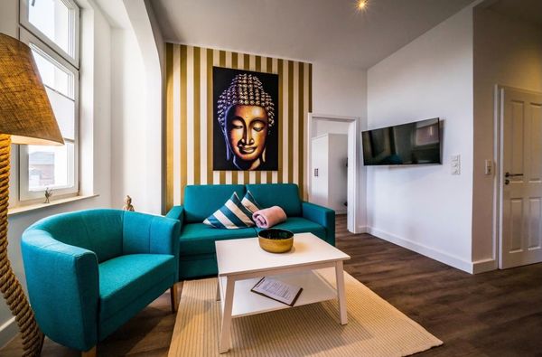 Foto 2 Ferienwohnung Ostfriesland Borkum Ria´s BeachVilla Ferienwohnung Beach (Objekt 82886) suchen