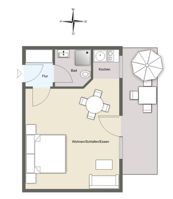 Foto 12 Ferienwohnung Ostfriesland Juist Seestern (Objekt 95833) suchen