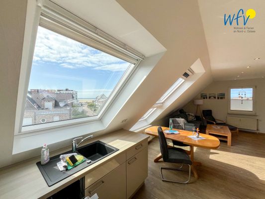 Foto 13 Ferienwohnung Ostfriesland Borkum Apartmenthaus Roberta Ferienwohnung Meerblick (Objekt 76971) Nordsee