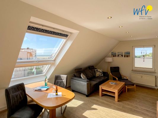Foto 6 Ferienwohnung Ostfriesland Borkum Apartmenthaus Roberta Ferienwohnung Meerblick (Objekt 76971) buchen
