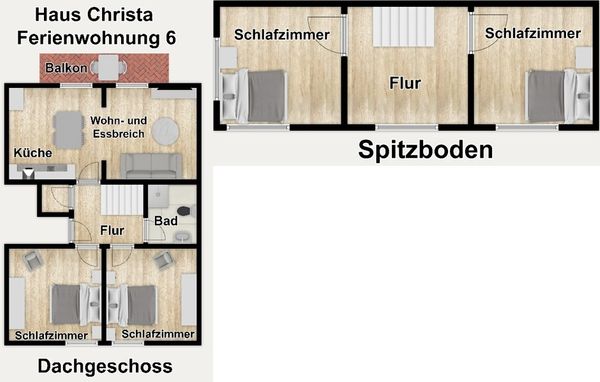Foto 38 Ferienwohnung Ostfriesland Wangerooge Haus Christa Ferienwohnung 6 (Objekt 50377) Nordsee