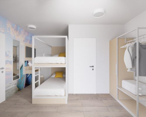 Etagenbett Kombüse 0.03, Sauna, Fitness