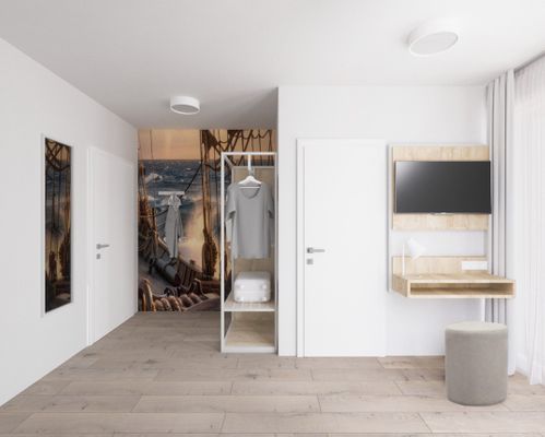 Etagenbett Kömbüse 0.04, Sauna, Fitness