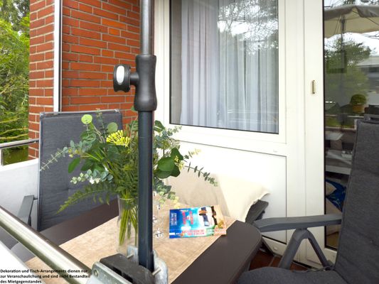 Foto 7 Ferienwohnung Ostfriesland Friesland FeWo Nordlicht mit Balkon - Horumersiel (Objekt 26216) suchen