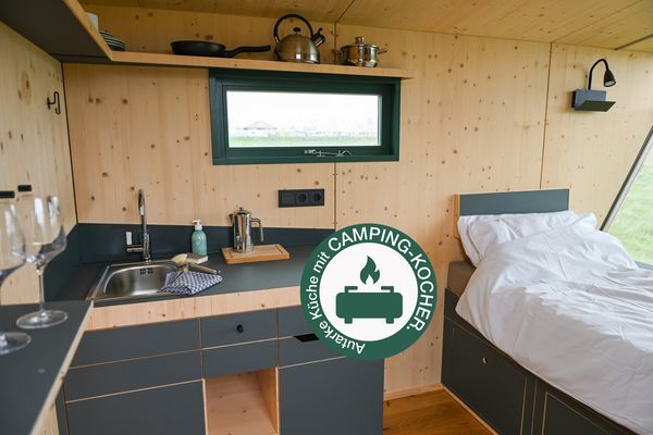 Foto 4 Ferienhaus Ostfriesland Friesland Green Tiny Spot Schillig - Sleep Space 21 Off-Grid (Objekt 25982) Urlaub