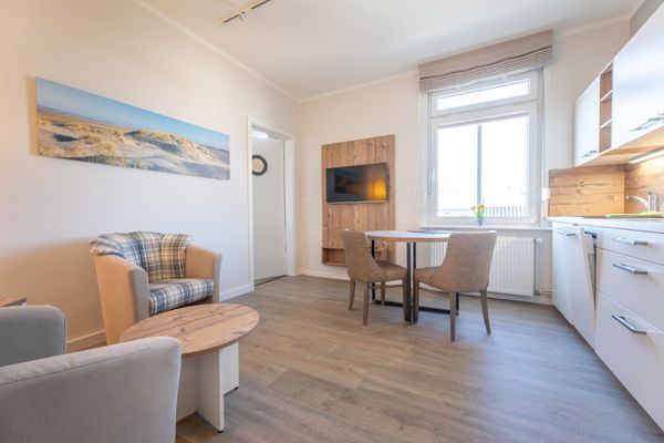 Foto 1 Ferienwohnung Ostfriesland Norderney Haus Inselanker Kajüte 01 (Objekt 92403) buchen