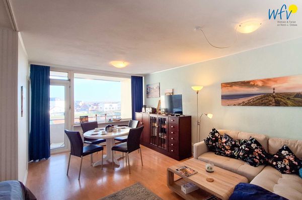 Foto 1 Ferienwohnung Ostfriesland Borkum Ferienhaus Seeblick Ferienwohnung 31 (Objekt 24366) buchen