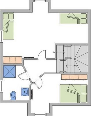 Foto 24 Ferienhaus Ostfriesland Nordfriesland Doppelhaushälfte twee (Objekt 75610) Urlaub