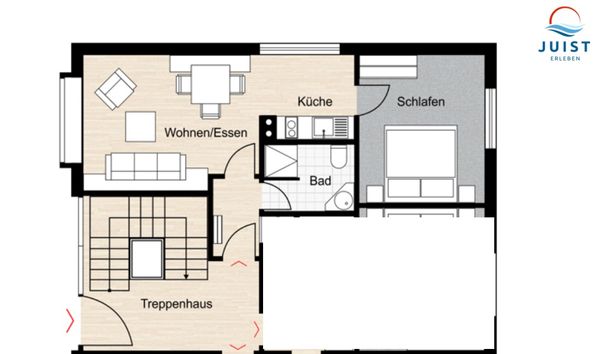 Foto 16 Ferienwohnung Ostfriesland Juist Haus Atelier Appartement 102 -  6 (Objekt 25488) buchen