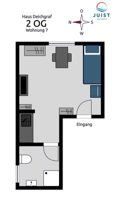 Foto 5 Ferienwohnung Ostfriesland Juist Haus Deichgraf 177 - Wohnung 7 (Objekt 25860) Reise