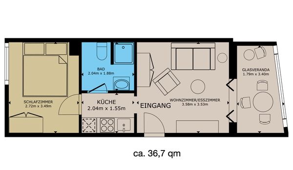 Foto 12 Ferienwohnung Ostfriesland Norderney Osterbeis (Objekt 25479) suchen