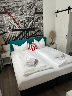 Foto 1 Ferienwohnung Ostfriesland Borkum Ria´s BeachVilla Gästezimmer Beach small (Objekt 95492) buchen