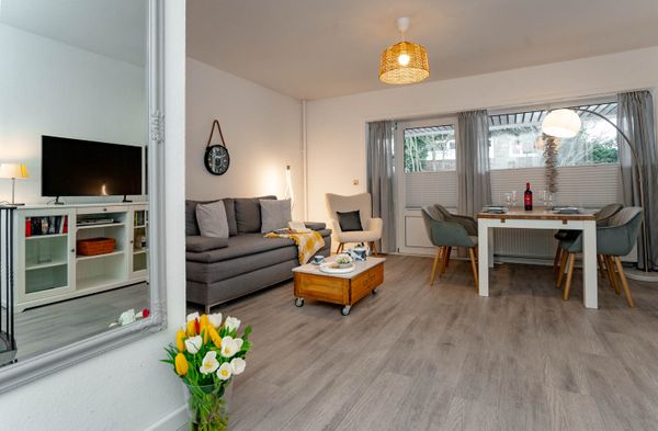 Foto 4 Ferienwohnung Ostfriesland Sylt Hüs Wüf  - Schwimmbad und Sauna (Objekt 61931) Urlaub