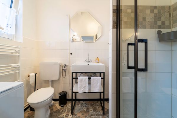 Badezimmer, Kleine Möwe, Bremerhaven