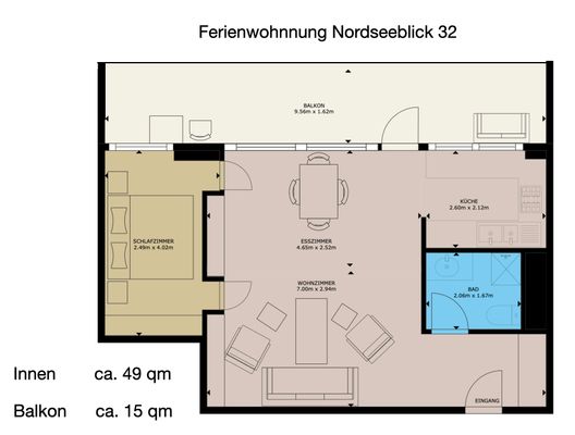 Foto 22 Ferienwohnung Ostfriesland Norderney Nordseeblick 32 (Objekt 99530) suchen
