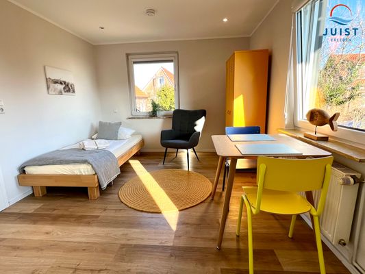 Foto 1 Ferienwohnung Ostfriesland Juist Haus Ahoi 224 - Wohnung kleine Koje (Objekt 99648) buchen