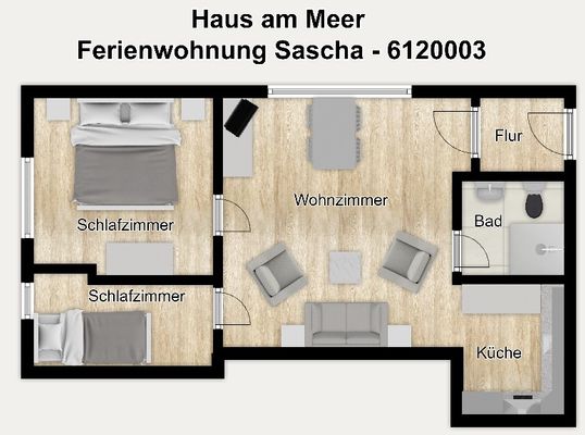 Foto 24 Ferienwohnung Ostfriesland Langeoog Haus am Meer Ferienwohnung Sascha (Objekt 99644) Urlaub