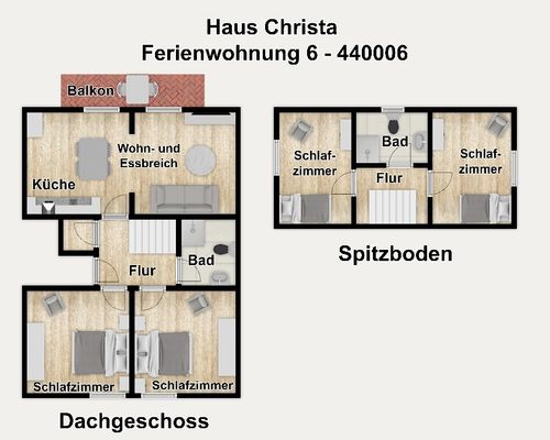 Foto 38 Ferienwohnung Ostfriesland Wangerooge Haus Christa Ferienwohnung 6 (Objekt 50377) Nordsee