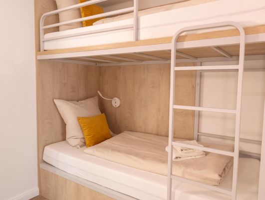 Boutique Hostel mit Hotelkomfort – Kombüse 0.13 mit privater Terrasse