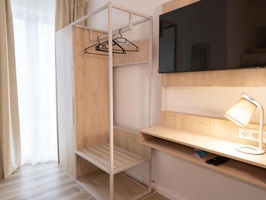 Boutique Hostel mit Hotelkomfort – Kombüse 0.12 mit privater Terrasse