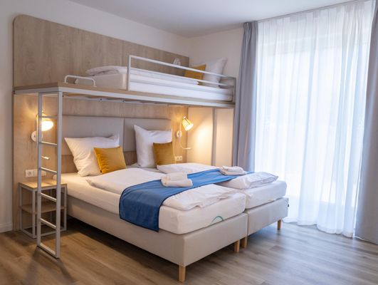 Boutique Hostel mit Hotelkomfort – Kapitänszimmer 1.03