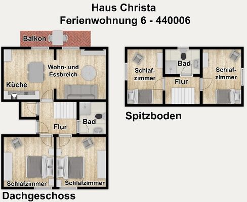 Foto 63 Ferienwohnung Ostfriesland Wangerooge Haus Christa Ferienwohnung 5 und 6 (Objekt 100161) Nordsee