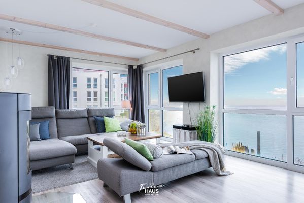  Traumblick auf der Ostsee - Wohnzimmer