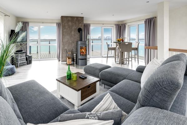  Traumblick auf der Ostsee - Wohnzimmer