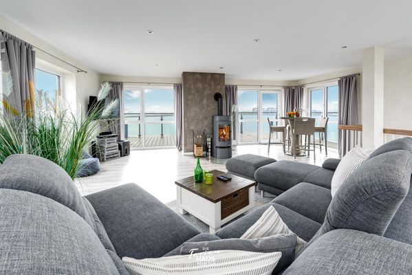  Traumblick auf der Ostsee - Wohnzimmer