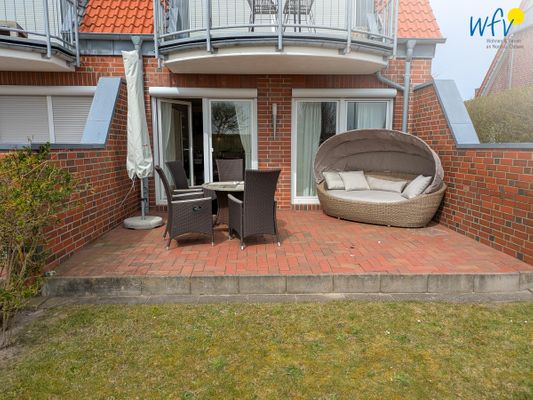 Foto 1 Ferienwohnung Ostfriesland Juist Haus Ebbe und Flut Ferienwohnung Leegwater (Objekt 24536) buchen