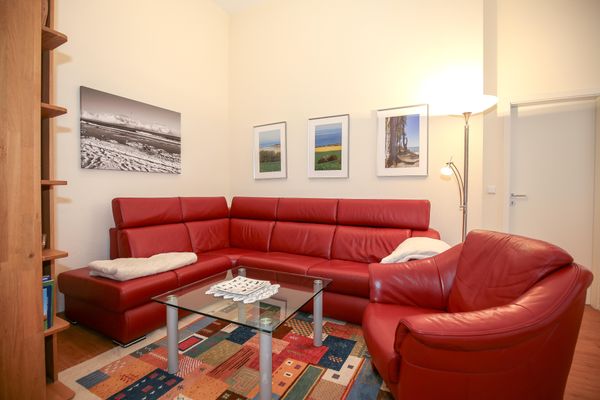 Wohnzimmer mit Sofa