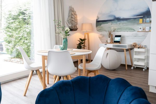 Wohnzimmer, Segel setzen, Bad Zwischenahn