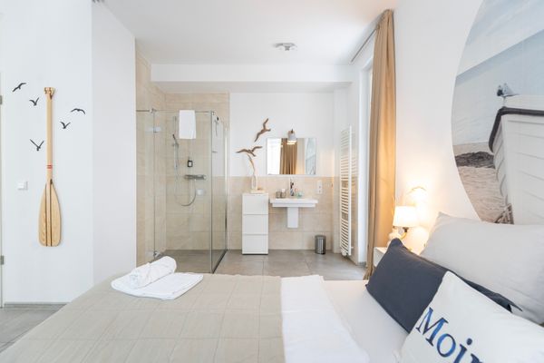 Badezimmer, Segel setzen, Bad Zwischenahn