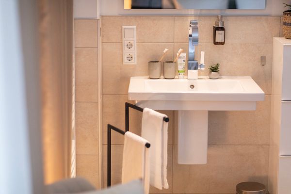 Badezimmer, Nebelgruß, Bad Zwischenahn
