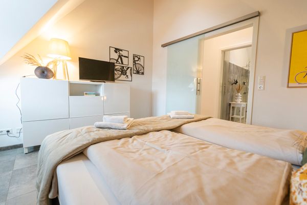 Schlafzimmer, Haus Erde, Bad Zwischenahn